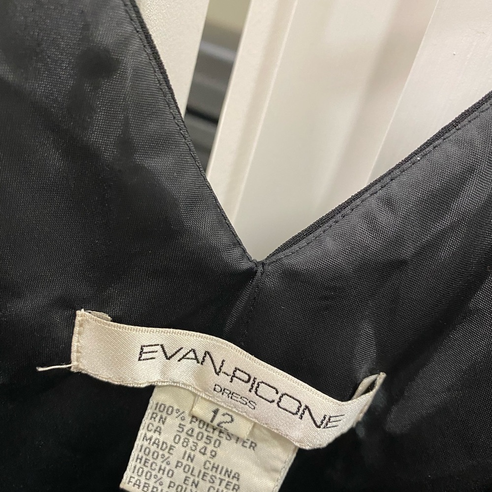 🖤 Formal Black Dress sz 12 - Picture 5 of 7